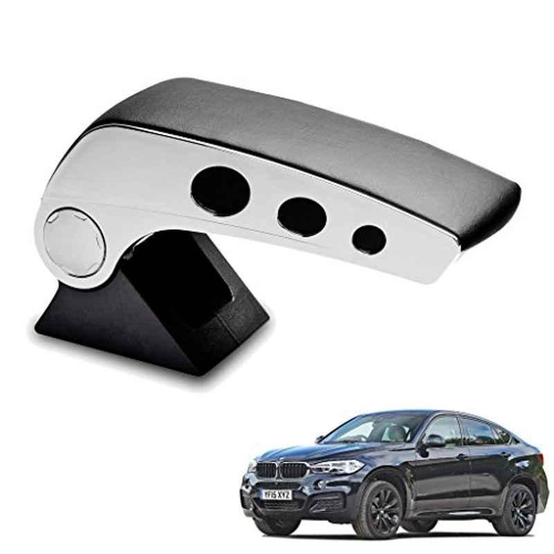 Kozdiko Black Chrome Finish Car Armrest for BMW X6