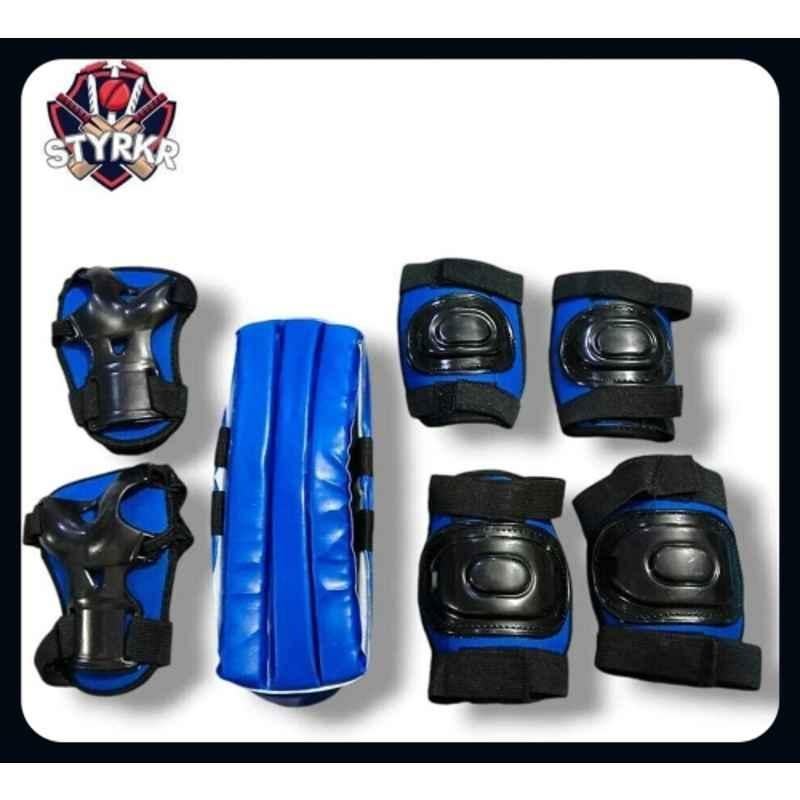 RB International Blue Latest Design New Multipurpose Cycling Skating Kit-132 Skating Kit