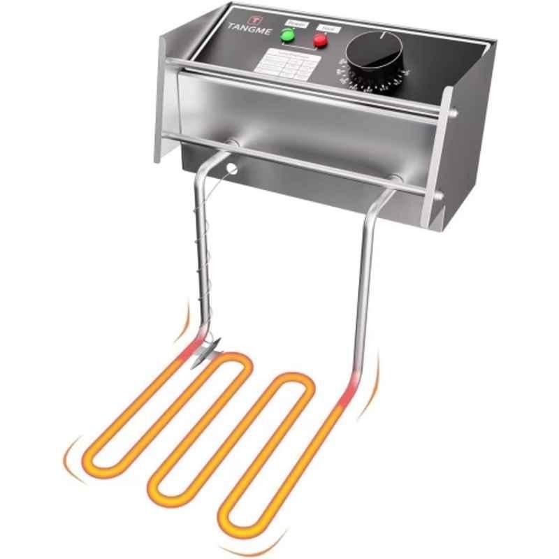 Khushi Udyog 2500W Stainless Steel Silver Fryer Heating Element for 6L & 8L Commercial Deep Fryers