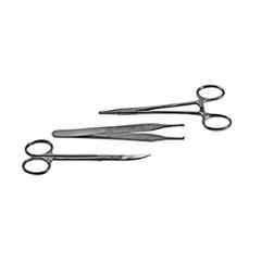 Forgesy 3 Pcs Stainless Steel Suturing Set, SUNX14