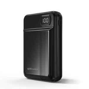 Portronics Indo 10D Black 10000mAh Polymer Power Bank, POR-235