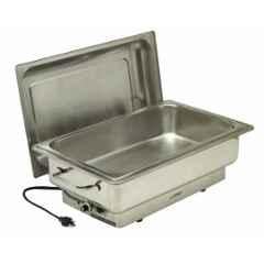 Khushi Udyog 200kW 14.3QT Stainless Steel Silver Chafing Dish Buffet Warmer