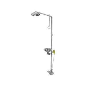 Dolphy DEWS0004 Stainless Steel 304 Floor Mounted Body & Eye Wash Station