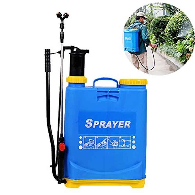 One-Hand Pressure Sprayer 16L High Capacity Pressure Manual Knapsack Sprayer, Suitable For Agricultural And Horticultural Purposes