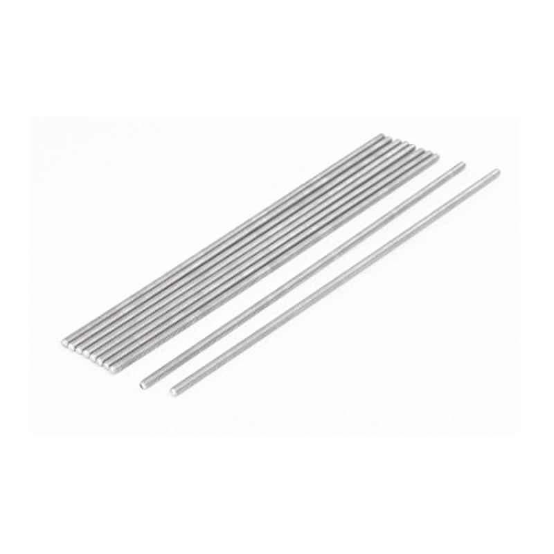 Uxcell M3x150mm Stainless Steel Fully Threaded Rod, A16071500UX0035 (Pack of 10)