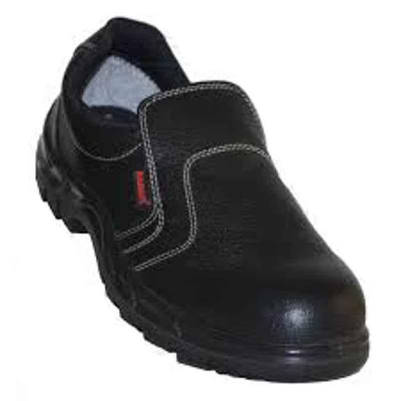 Karam FS 04 Steel Toe Black Work Safety Shoes, Size: 10