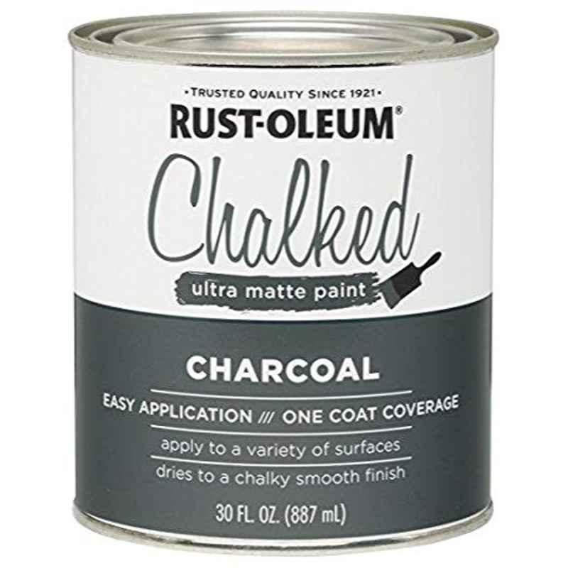 Rust-Oleum Chalked 30 fl Oz Charcoal 285144 Ultra Matt Paint