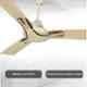 Havells Nicola 74W Gold Mist Ceiling Fan, FHCNISTGMC48E, Sweep: 1200 mm