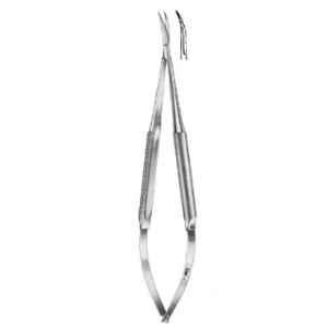 Alis 16cm/6 1/4 inch Micro Dissecting Scissors Sharp Pointed Curved, A-GEN-276-16