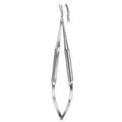 Alis 16cm/6 1/4 inch Micro Dissecting Scissors Sharp Pointed Curved, A-GEN-276-16