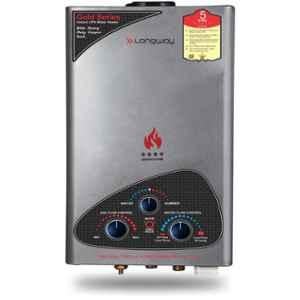 Longway 7L Gas Silver Water Geyser, Xolo Gold Dlx