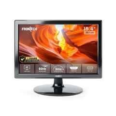 Frontech 15.4 inch 1280x800p Black HD VA Panel LED Monitor with 75Hz Refresh Rate, MON-0068