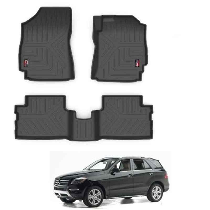 Kozdiko Thermoplastic Polyolefins 3D Life Long Car Floor Mat Set for Mercedes Benz M-Class