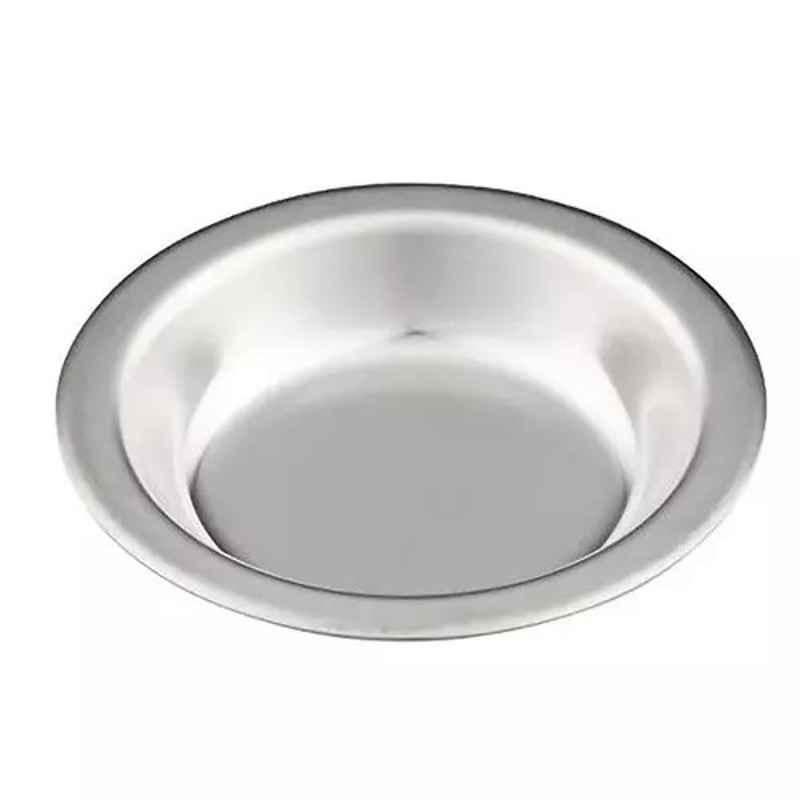 Lab Plus Stainless Steel Round Plate Flat Edge FE Series, LP-11280