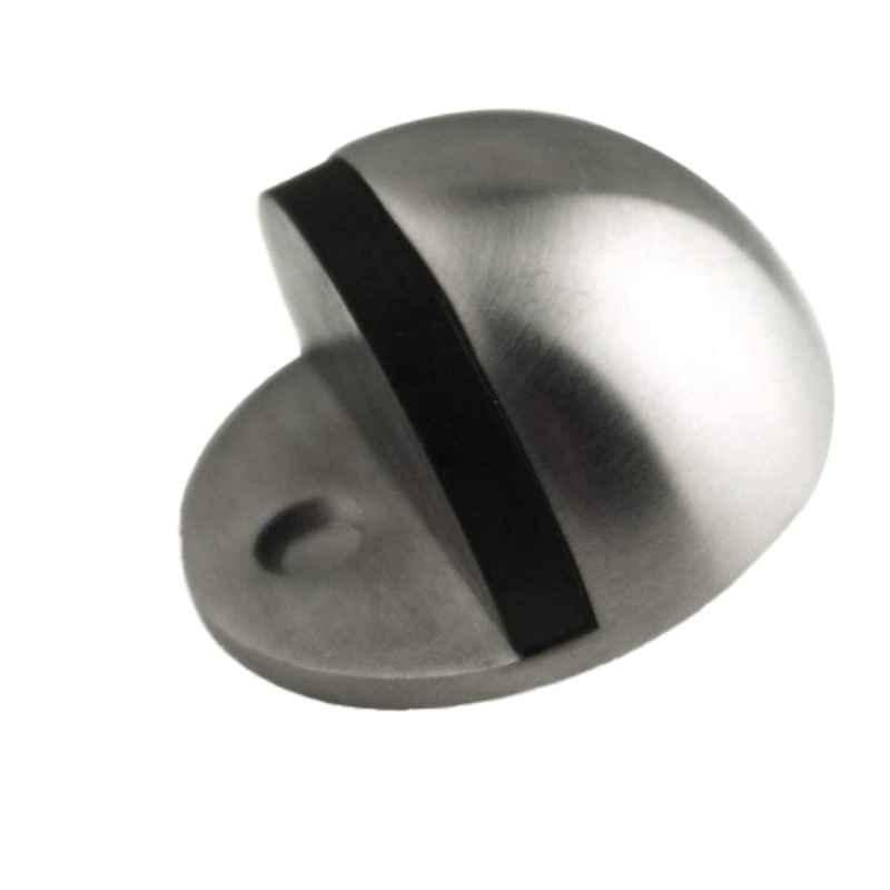 Robustline Chrome Plated Half Round Floor Door Stopper (Pack of 5)