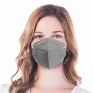 C-Cure 5 Layer Non-Woven Grey N95 Face Mask with Ear Loop, (Pack of 50)