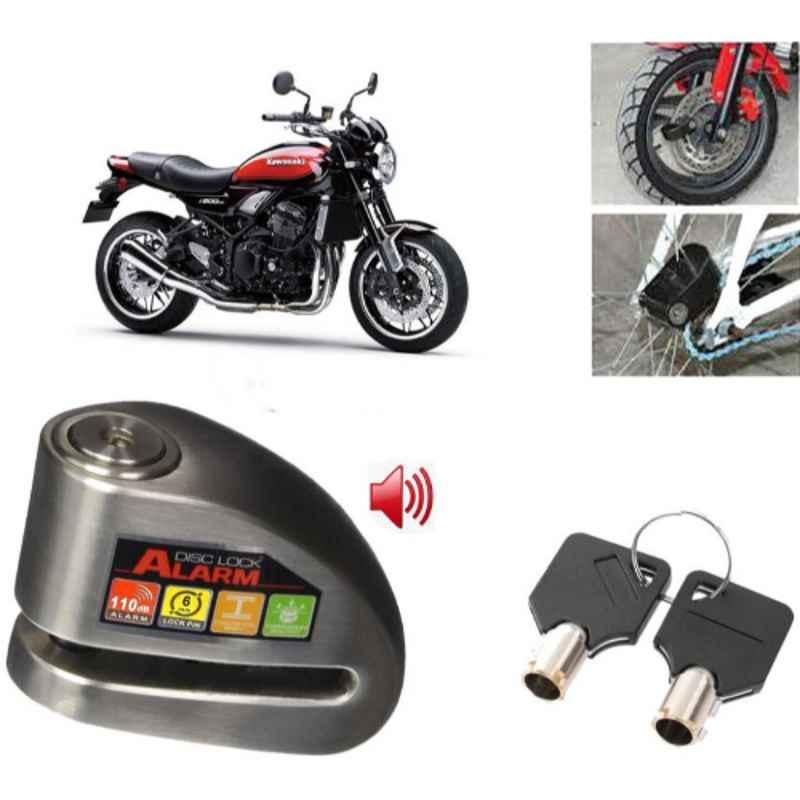 Auto Pearl Steel Black Anti-Theft Alarm Disc Brake Lock for Z900, Lock_436