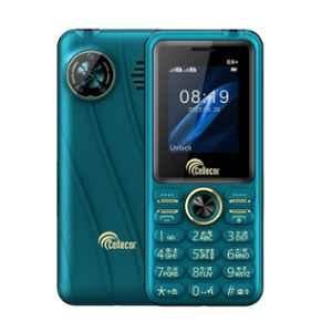 Cellecor E6+ 32GB/32GB 1.8 inch Green Dual Sim Feature Phone with Torch Light & FM