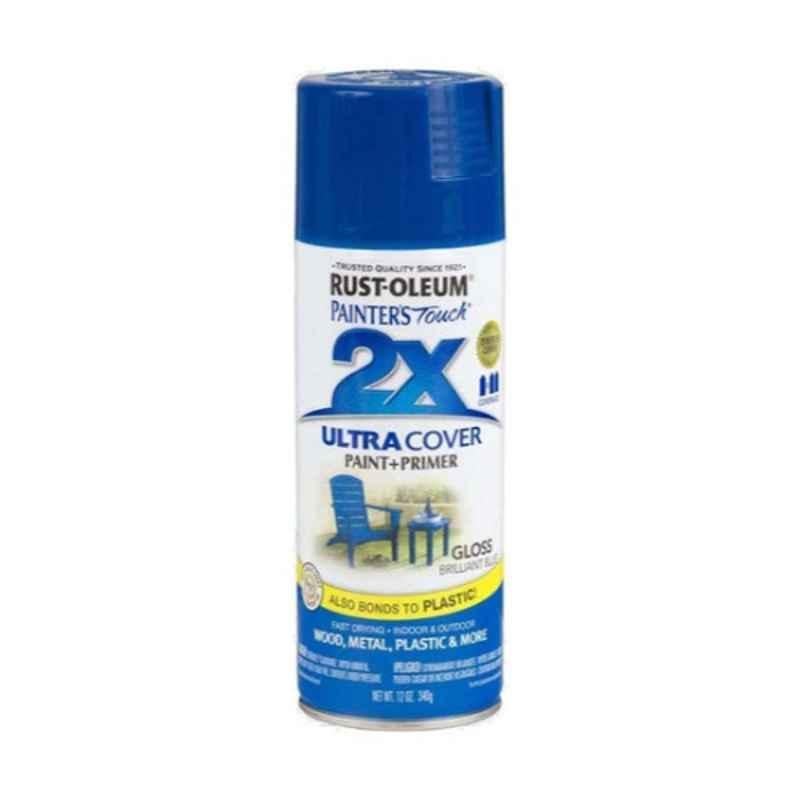 Rust-Oleum Painters Touch 12 Oz Brilliant Blue 2X Ultra Cover Spray, 249120