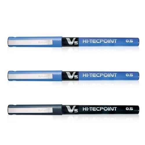 PILOT V5 Pen (Pack of 2 )Blue Roller Ball Pen - Buy PILOT V5 Pen (Pack of 2  )Blue Roller Ball Pen - Roller Ball Pen Online at Best Prices in India