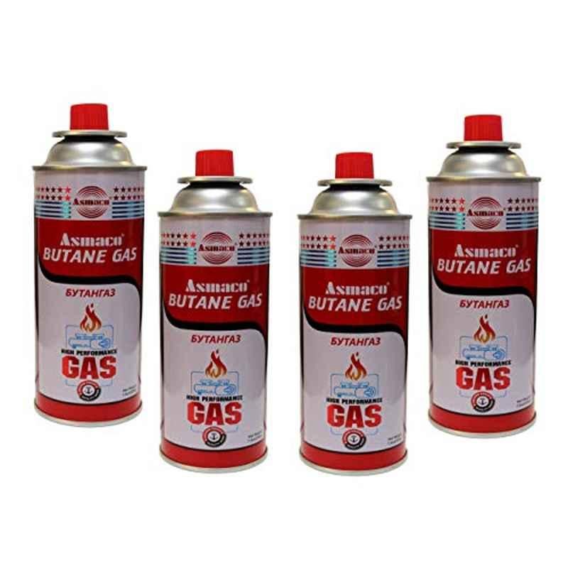 Asmaco 4Pcs 150g Butane Gas Refills Set