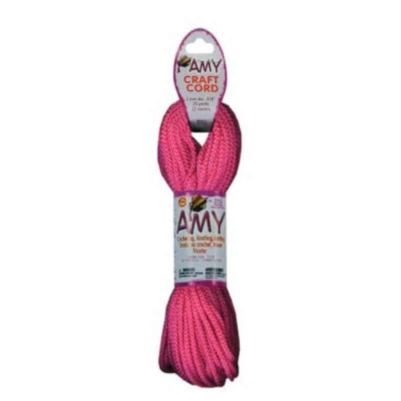 AMY 2mm 25 Yards Coral Craft Cord