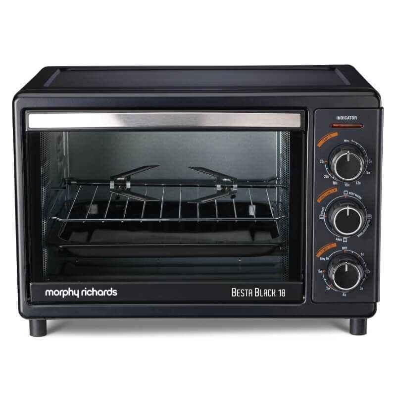 Morphy Richards 18 Litre Besta Black Oven Toaster Griller
