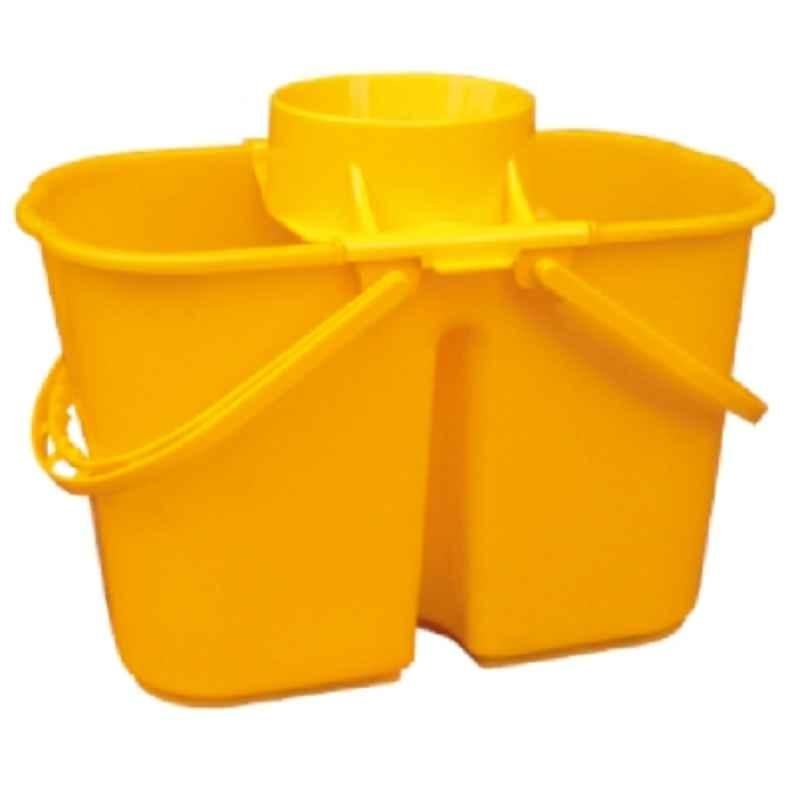 Baiyun 43.5x27.5x33cm 15L Yellow Portable Bucket, AF08060