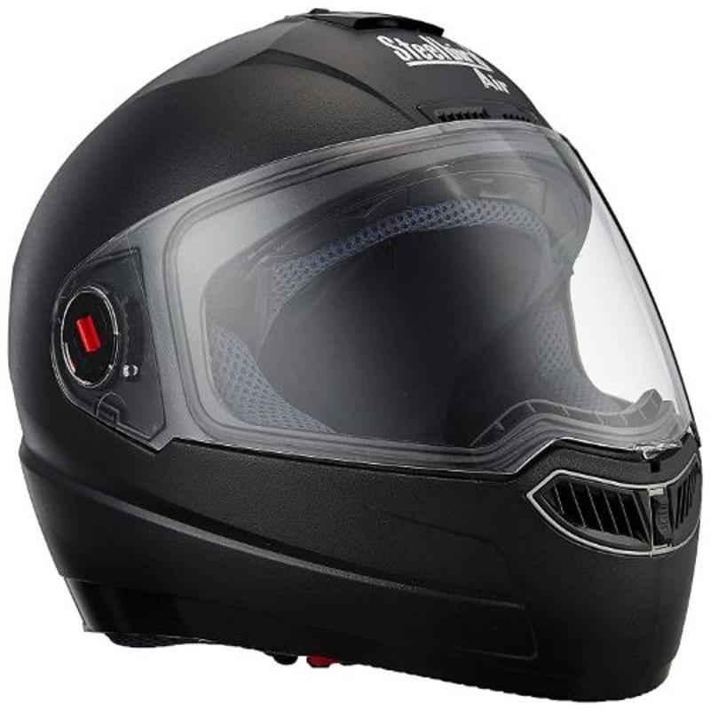 Steelbird GT Dashing ISI Certified Open Face Helmet for Men and Women with  Inner Sun Shield ( Dual Visor Mechanism ) (Medium 580 MM, Dashing Battle  Green) : Amazon.in: Car & Motorbike