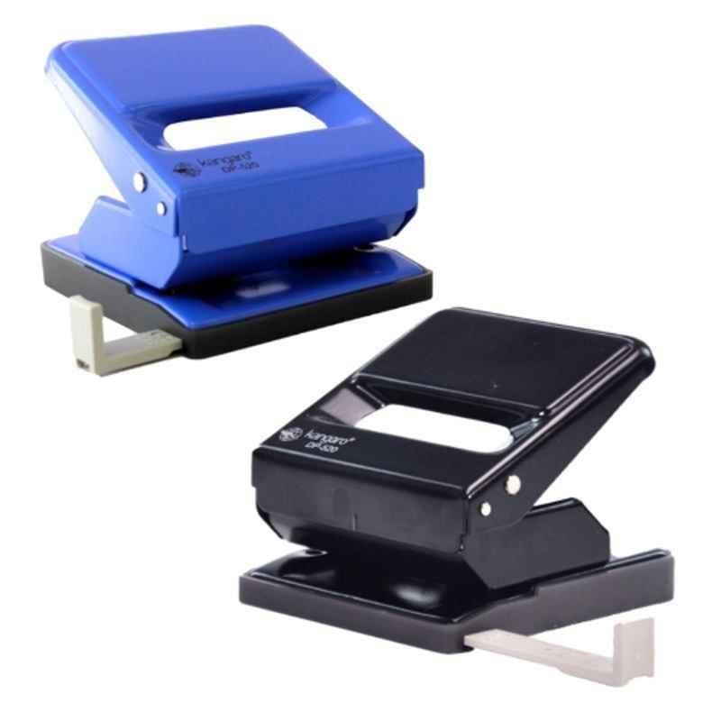 Kangaro DP-520 Assorted 2 Hole Puncher with Ruler, Capacity: 25 Sheets