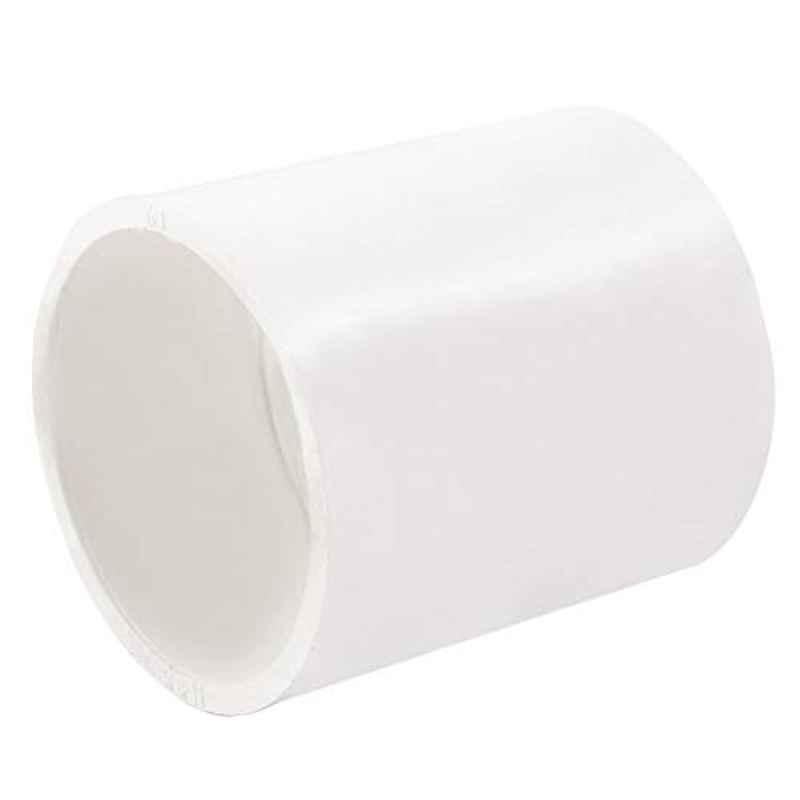 White Pvc Pipe Connector 3/4 Inch