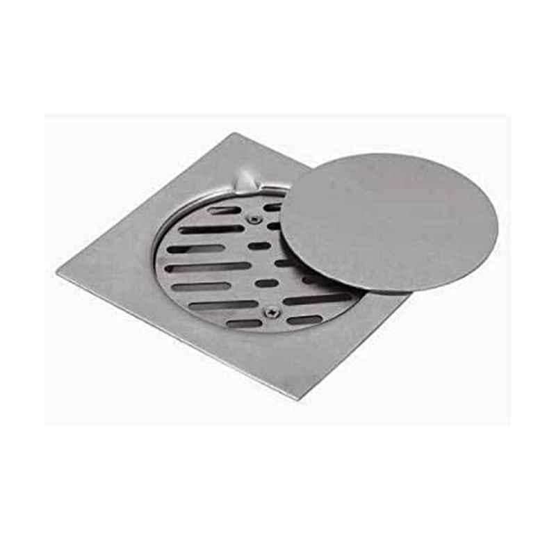 Aquaplast Bathroom Shower Floor Drain Trap Stainless Steel Grade 316-150x150mm