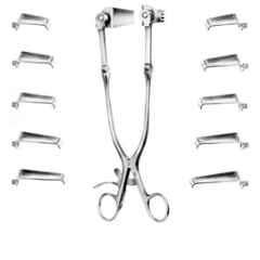 Alis 25cm/ 10 inch Cloward Mod. Consisting Of One Spreader and 5 Pair Of Blades, A-GEN-504-25