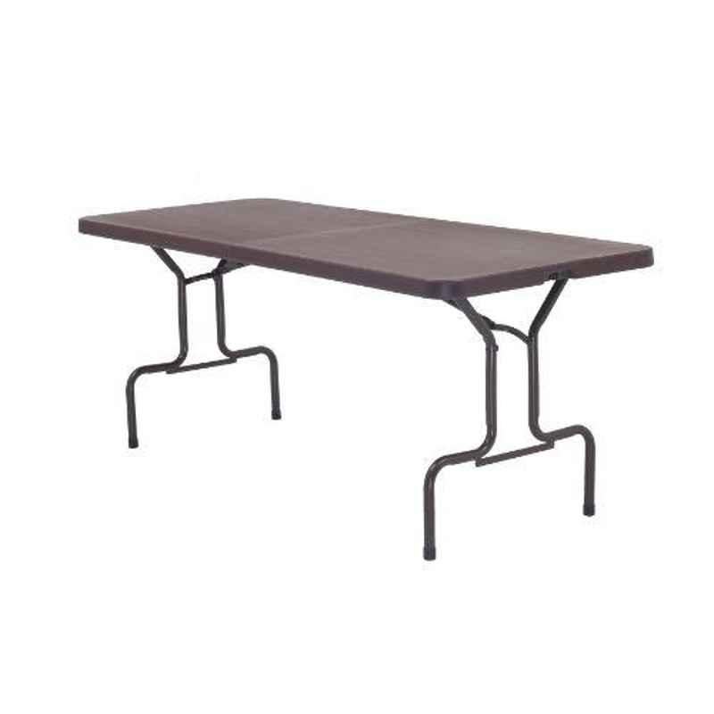 Supreme Sharp Globus Brown Foldable Table