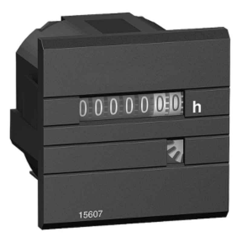 Schneider 12-36 VDC 7 Digit Display Hour Counter Mechanical, 15609