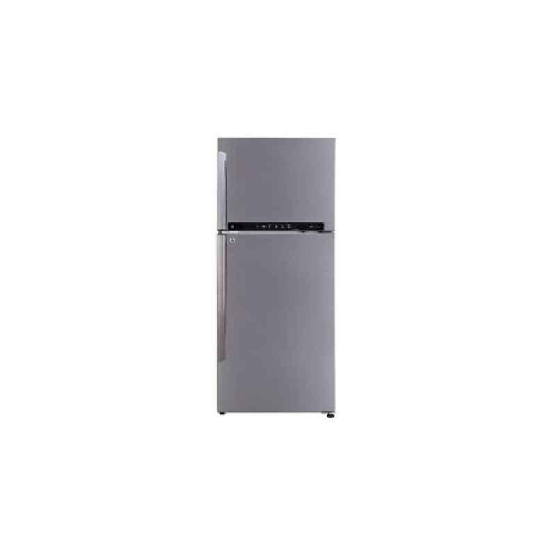 LG 437L 3 Star Shiny Steel Dual Fridge Inverter Refrigerator, GL-T432FPZU
