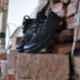 Tiger Lorex Steel Toe PU Sole Black Work Safety Shoes, Size: 5