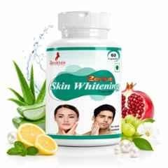 Zenius India 60 Pcs Skin whitening Capsule with Vitamin A, Vitamin C, Biotin, Zinc & Copper for Improves Skin Brightness & Evens Out Skin Tone