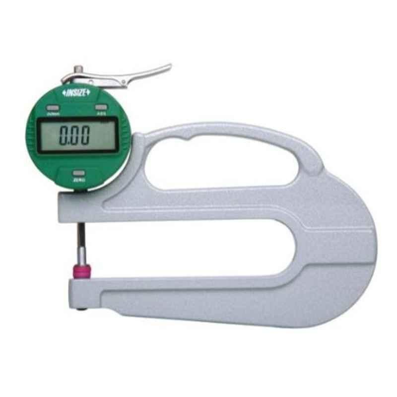 Insize 0-10mm 0.01mm Digital Thickness Gage, 2872-10