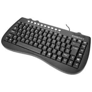 Zebronics ZEB-K03 Mini Black USB Wired Multimedia Keyboard (Pack of 2)