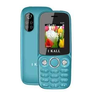 I KALL K40 1.8 inch Cyan Multimedia Keypad Feature Phone, K40-CYN