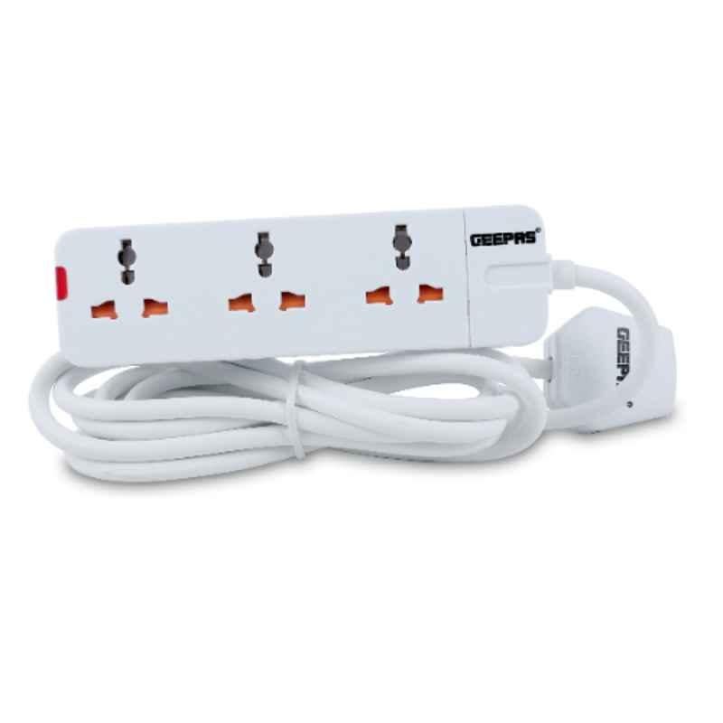 Geepas 3250W 3 Way Extension Socket, GES58011