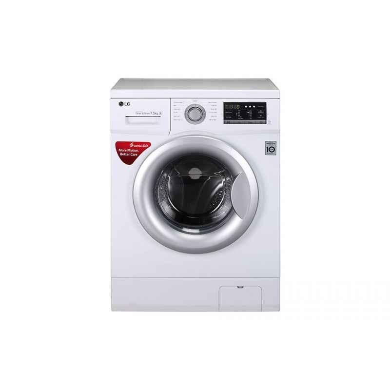 LG 7.5kg Blue White FL Fully Automatic Washing Machine, FH0G7EDNL12