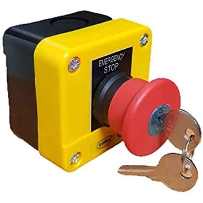 Abbasali Emergency Stop Push Button with Keys
