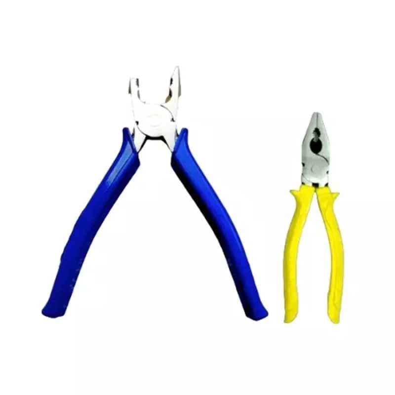 Sky Blue 2 Pcs 7.8 inch Lineman Plier Combo, SBE_PLIER_COMBOS_COMBO_176