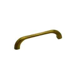 RAB 96mm Zinc Antique Brass Wardrobe Pull Handle, N021 (Pack of 2)