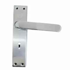 Harrison BMW 27x25x38mm Zinc S/C Finish Mortise Handle Set with Baby Latch & Full Plate, 92593