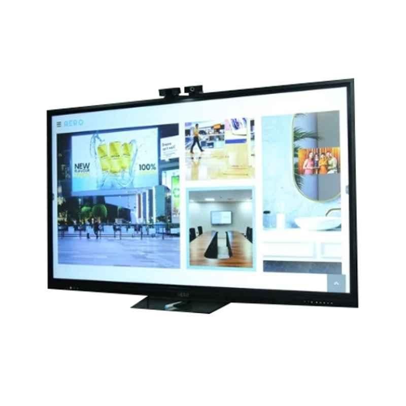 Aero 65 inch 3840x2160p Black 4K UHD Interactive Flat Panel Display, AIFP-65