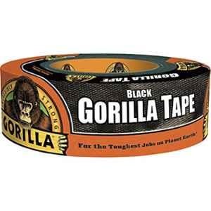 Gorilla Polyethylene� Black Duct Tape, 6035180