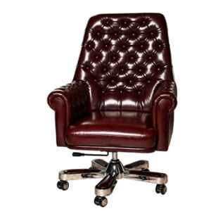 Sun Office Furniture SOF-11 Leatherette Rich Burgundy High Back Executive Chair